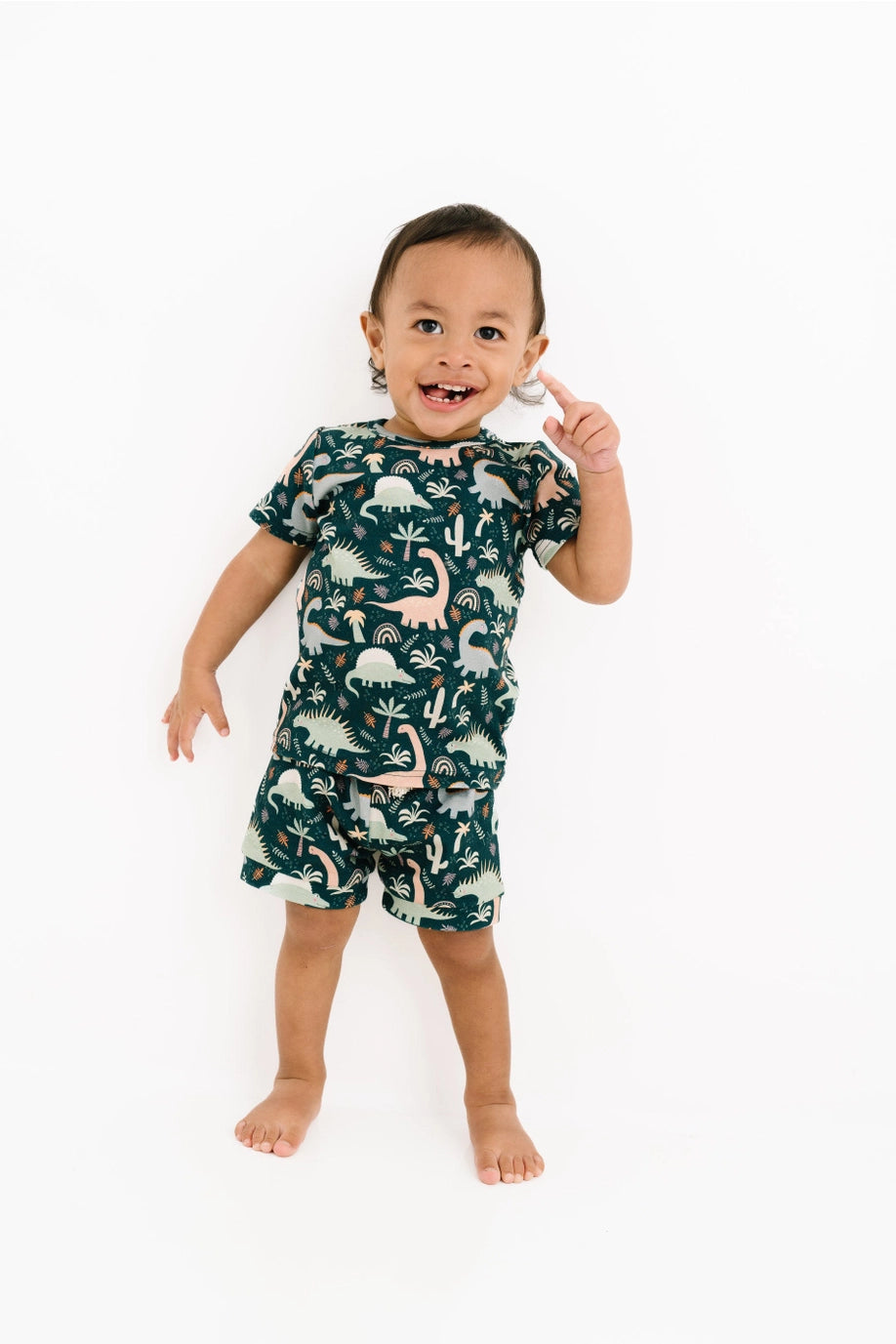 Dino Shorts Set