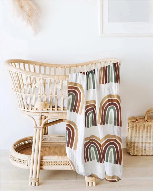 Muslin Blanket | Rainbow